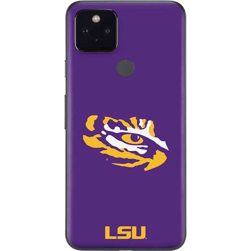 Louisiana State University - LSU Tiger Eye Logo Google Pixel 5a Skin